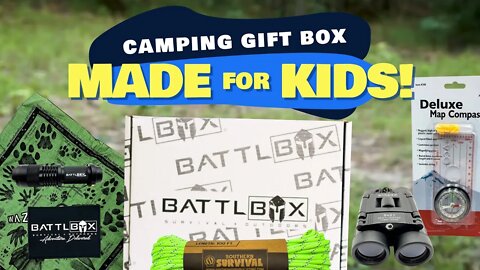 MADE FOR KIDS Camping Gift Box from BATTLBOX