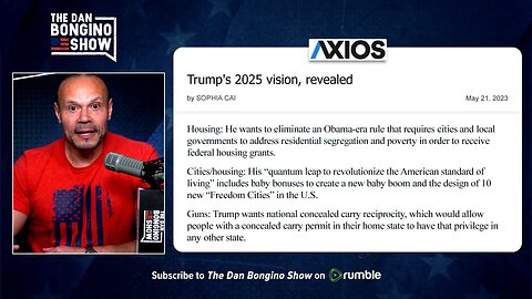 LEAKED: President Trump’s Vision for 2025! — And There’s Some Real Good Stuff There 👍🏽