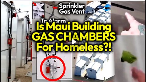 Maui GAS CHAMBERS?! Is Green's $1 Billion FEMA Center For Fire Victims About Eugenics/ Depopulation?