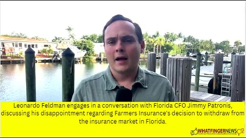 Leonardo Feldman engages in a conversation with Florida CFO Jimmy Patronis