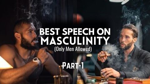 Weak Men Run Their Mouths 😮 | Andrew Tate Masculinity Speech 💪| Part - 1 ( Only For Men )