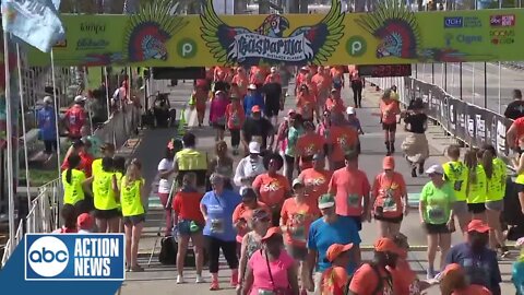 4:00 – 4:05 Saturday | Publix Gasparilla Distance Classic Finish Line