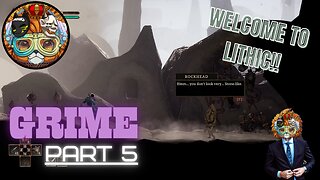 GRIME PC Walkthrough Gameplay Part 5 - LITHIC (FULL GAME)