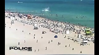 2 injured after helicopter crashes near swimmers at Miami Beach