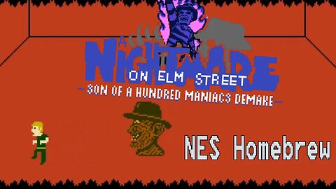 A Nightmare on Elm Street : Son of a Hundred Maniacs Demake - All Endings