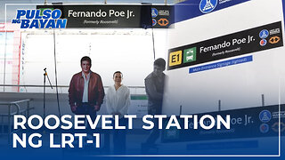 Roosevelt station ng LRT-1 tatawagin nang Fernando Poe, jr. Avenue station