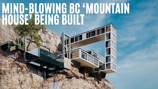 Here's A Look Inside The Mind-Blowing 'Mountain House' Being Built On An Island In BC
