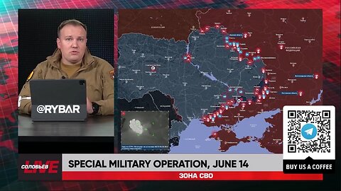 ►🇷🇺🇺🇦🚨❗️⚡️ Rybar Review of the Special Military Operation on June 14 2024
