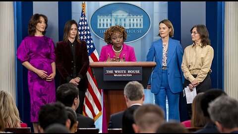 Karine Jean-Pierre's Cringe 'Lesbian Visibility' Lecture Stuns WH Press Corps Into Silence