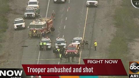 DPS trooper in serious condition after early morning shooting Tonopah