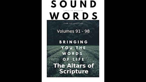 Sound Words, The Altars of Scripture