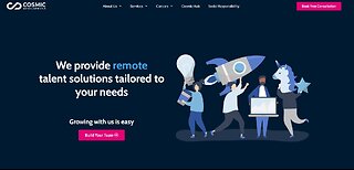 Cosmic Website - New Look