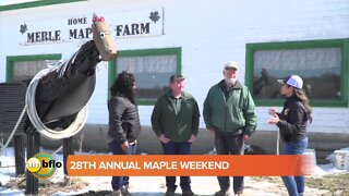 28th Annual Maple Syrup Weekend - Making Syrup at Merle Maple Farm