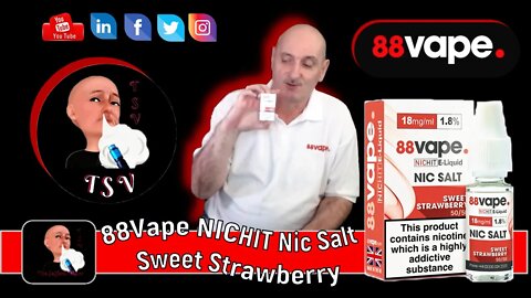 88Vape NICHIT Nic Salt Sweet Strawberry