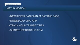 Earn a month of free bus rides