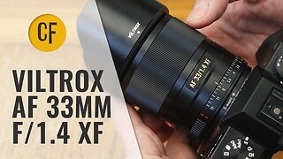Viltrox AF 33mm f/1.4 lens review with samples