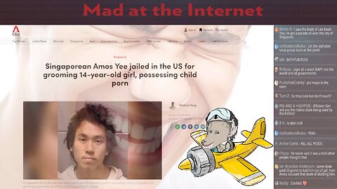 Amos Yee Returns to Cell Block C - Mad at the Internet