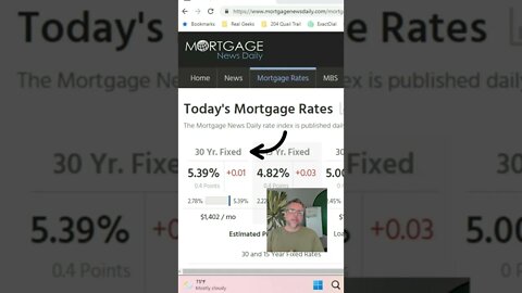 Mortgage Rates Jump to 5.39%