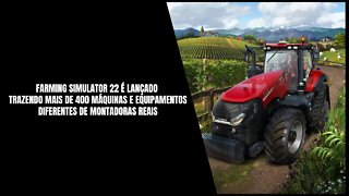 Farming Simulator 22 PS4, Xbox One, Nintendo Switch, Xbox Series S, X e PC (Já Disponível)