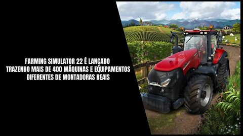 Farming Simulator 22 PS4, Xbox One, Nintendo Switch, Xbox Series S, X e PC (Já Disponível)
