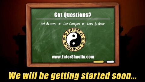 Kung Fu Training Weekly Q&A Webinar