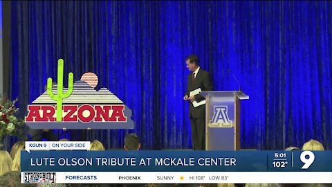 Lute Olson tribute at McKale Center