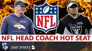 NFL Head Coach Hot Seat Rankings Before NFL Week 10