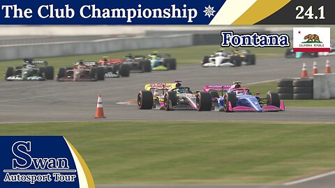 2023 Club Championship from Fontana・Round 1・The Swan Autosport Tour on AMS2