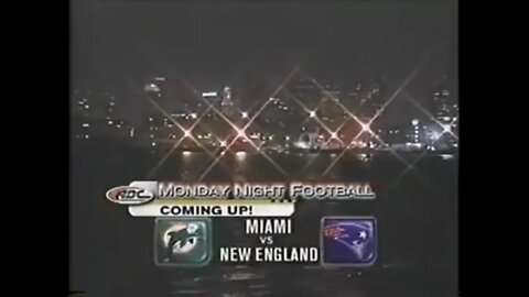 1998-11-23 Miami Dolphins vs New England Patriots