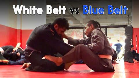 Jiu Jitsu White Belt vs Blue Belt Mando - Circadian MMA (11-01-222)