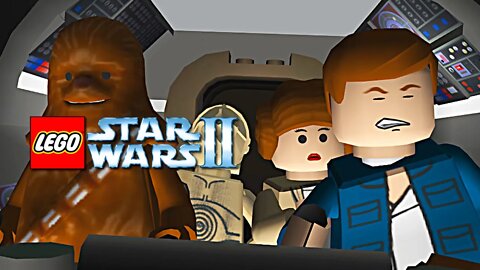 LEGO STAR WARS 2 (PS2) #9 - O Voo da Millennium Falcon! | Falcon Flight (Traduzido em PT-BR)