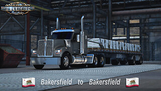 ATS | Kenworth W990 | Bakersfield CA to Bakersfield CA | Fertilizer 33,000lb