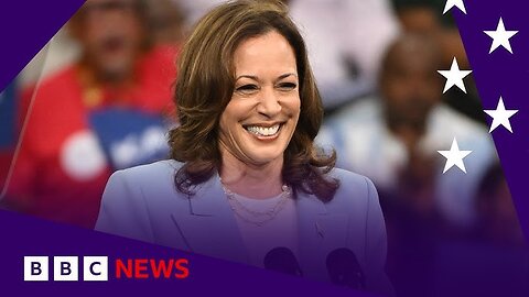 Kamala Harris formally chosen as US Democratic presidential nominee | BBC News