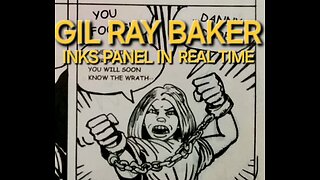 WATCH CARTOONIST INK A PANEL AS IT HAPPENS!