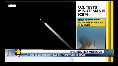 US test launches 'Minuteman III' nuclear missile