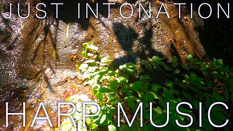 Just intonation music 🌿 The sound of a harp that gently nestles for a while #56