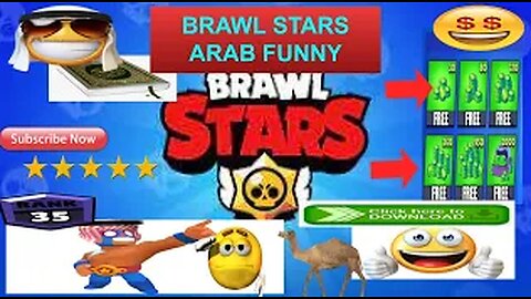 BRAWL STARS ول على جنو ARAB funny 😂👍 NO S3X😡😡🚫 100% HALAL✅1! GAMEPLAY 🔥🔥 💪