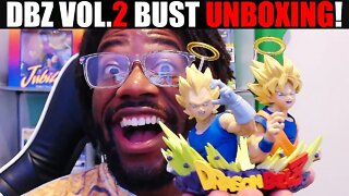 Banpresto Dragon Ball Z Com: Figuration GOGETA Vol.2 Multiple Colors Goku & Vegeta UNBOXING!