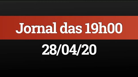 AO VIVO (28/04) - Recorde de mortes, crise política, teste de Bolsonaro e mais