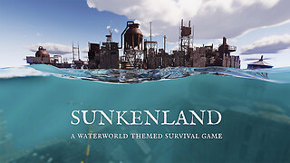 Day One In The Waterworld Survival ( Sunkenland )