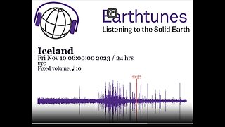 LISTEN TO THE ICELAND EARTHQUAKE