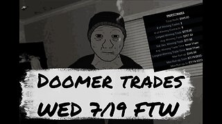 EPISODE 4/ Wednesday 719 $595 FTW - Taking the trade the market gives