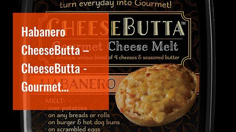 Habanero CheeseButta – CheeseButta - Gourmet Products