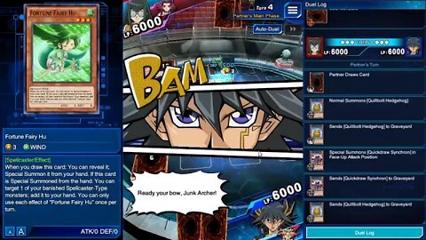 YuGiOh Duel Links - Tag Duel Tournament Round 3 Fighting Fortune Lady Carly & Aki