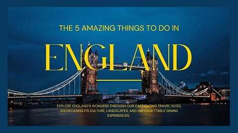 Embark on Thrilling Adventures: England's Top 5 Activities Revealed