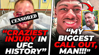 MMA Community REACTS to Face Injury after UFC Loss! Joaquin Buckley Calls Out Conor McGregor...