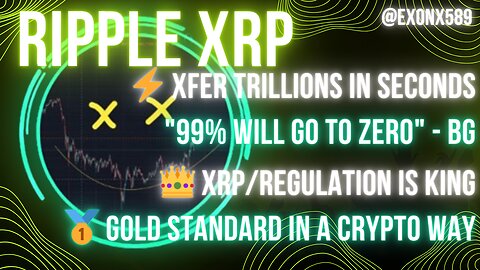 ⚡️ X-FER TRI IN SECONDS0⃣ "99% WILL GO TO ZERO" - BG👑 #XRP/REGS IS KING🥇 #GOLDSTANDARD = CRYPTO WAY
