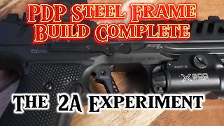 A Quick look at Walther PDP Steel Frame Before and After