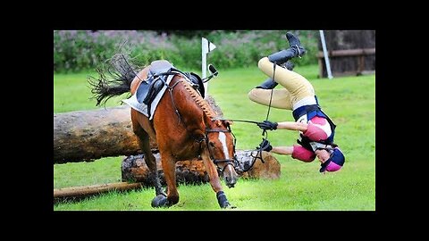 Funniest horse fails // funny horse ride fails 🐎🐎