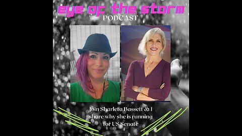 Eye of the STORM Podcast S1 E36 - 01/30/24 with Sharleta Basset